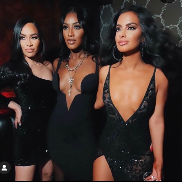 Sequin black dress - Picture 2 of 11